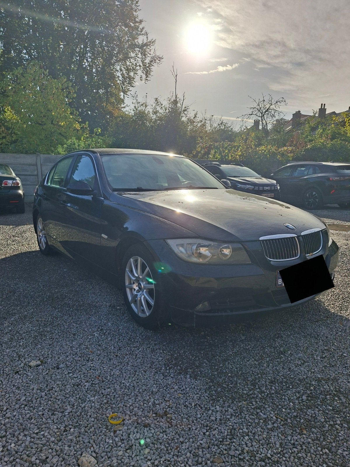 a vendre, Auto's, Voorwielaandrijving, 4 deurs, Stof, Zwart