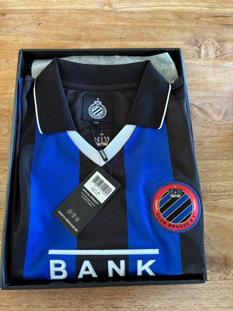 Shirt Club Brugge heruitgave gemeentekredietbank (NEW), Ophalen of Verzenden, Nieuw, Shirt