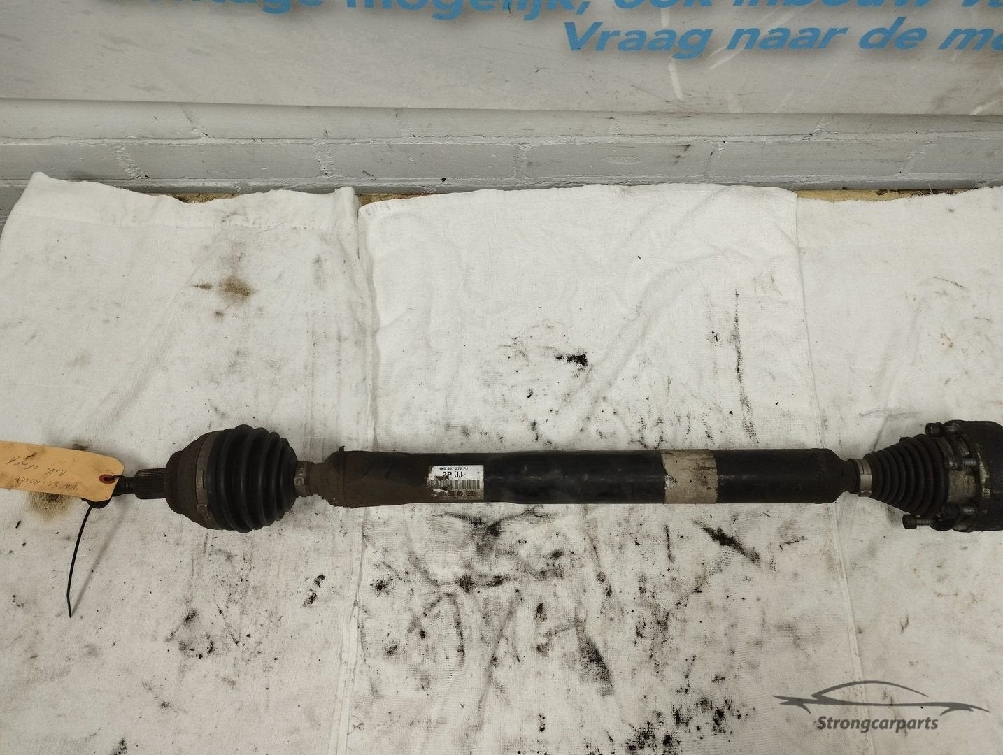 aandrijfas VW Scirocco rechts 1K0407272PJ, Volkswagen, -, Utilisé, -