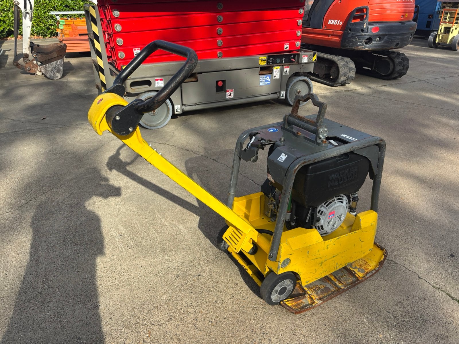 Nette wacker neuson diesel trilplaat DPU3060HTS compactor, Enlèvement, Comme neuf