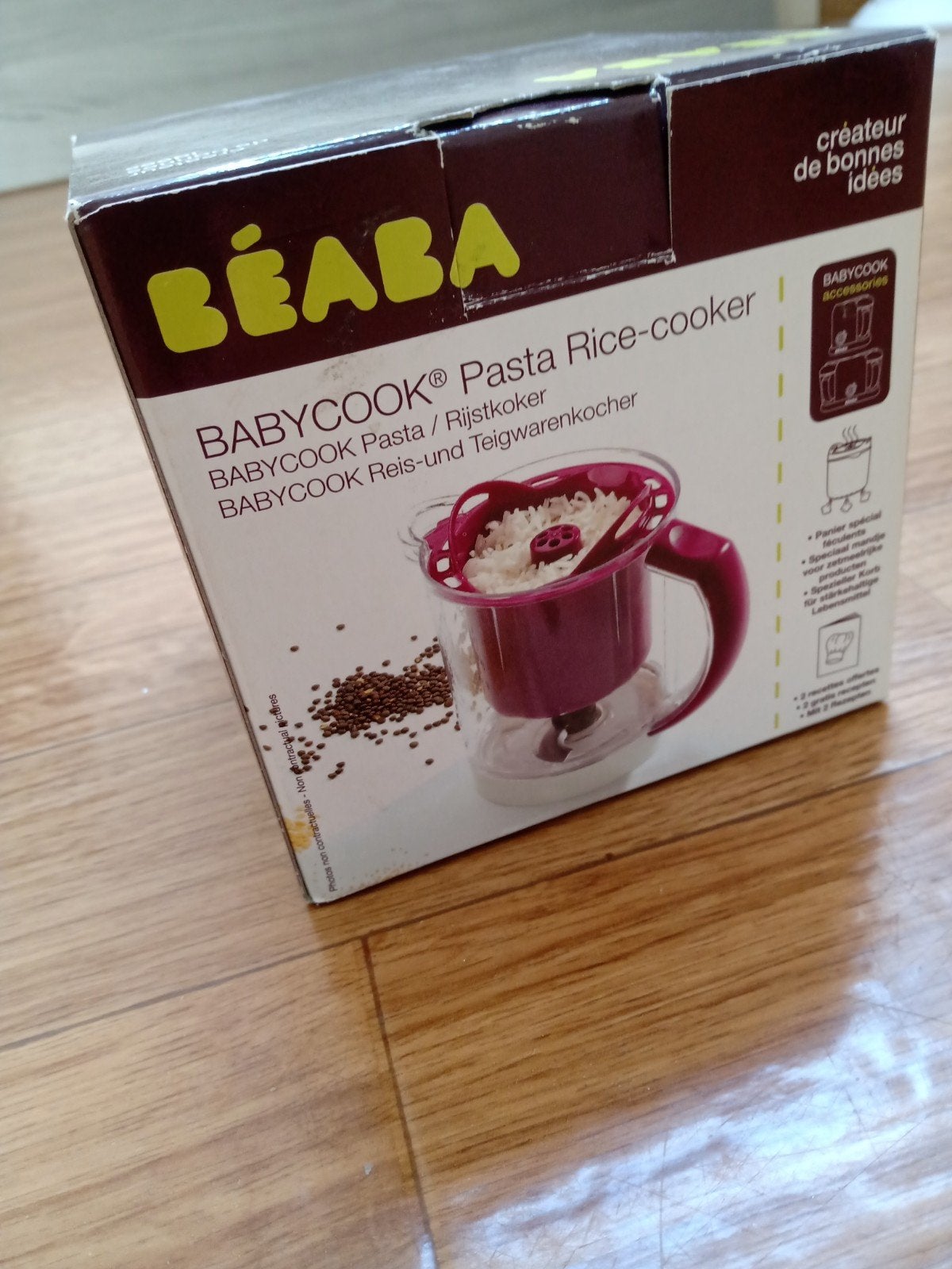 BÉABA Babycook pasta rijst-koker, Kinderen en Baby's, Ophalen of Verzenden, Zo goed als nieuw, Babyvoedingmaker