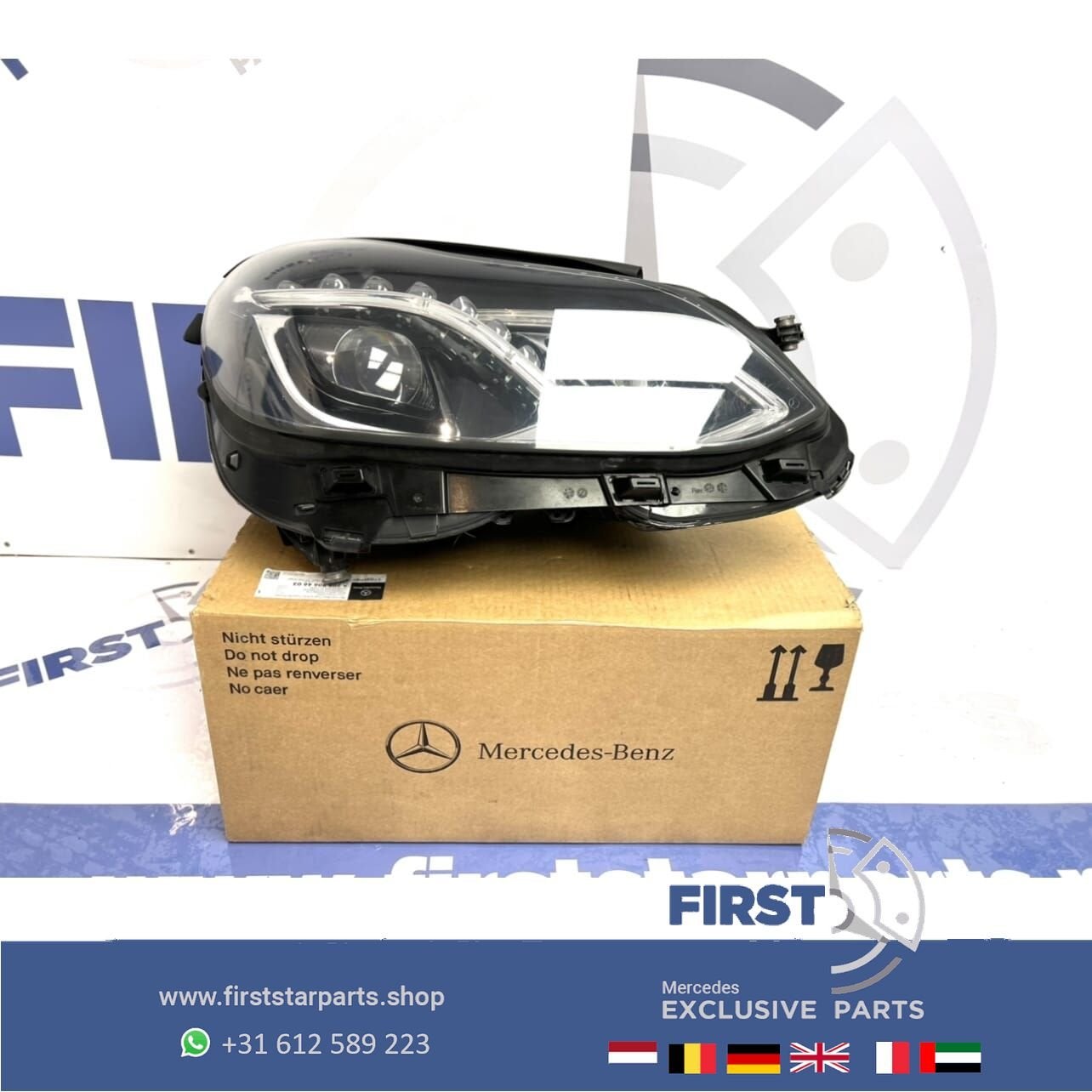 W212 S212 E63 AMG FACELIFT VOL LED KOPLAMP ILS E KLASSE 2011, -, Ophalen of Verzenden, -, Gereviseerd