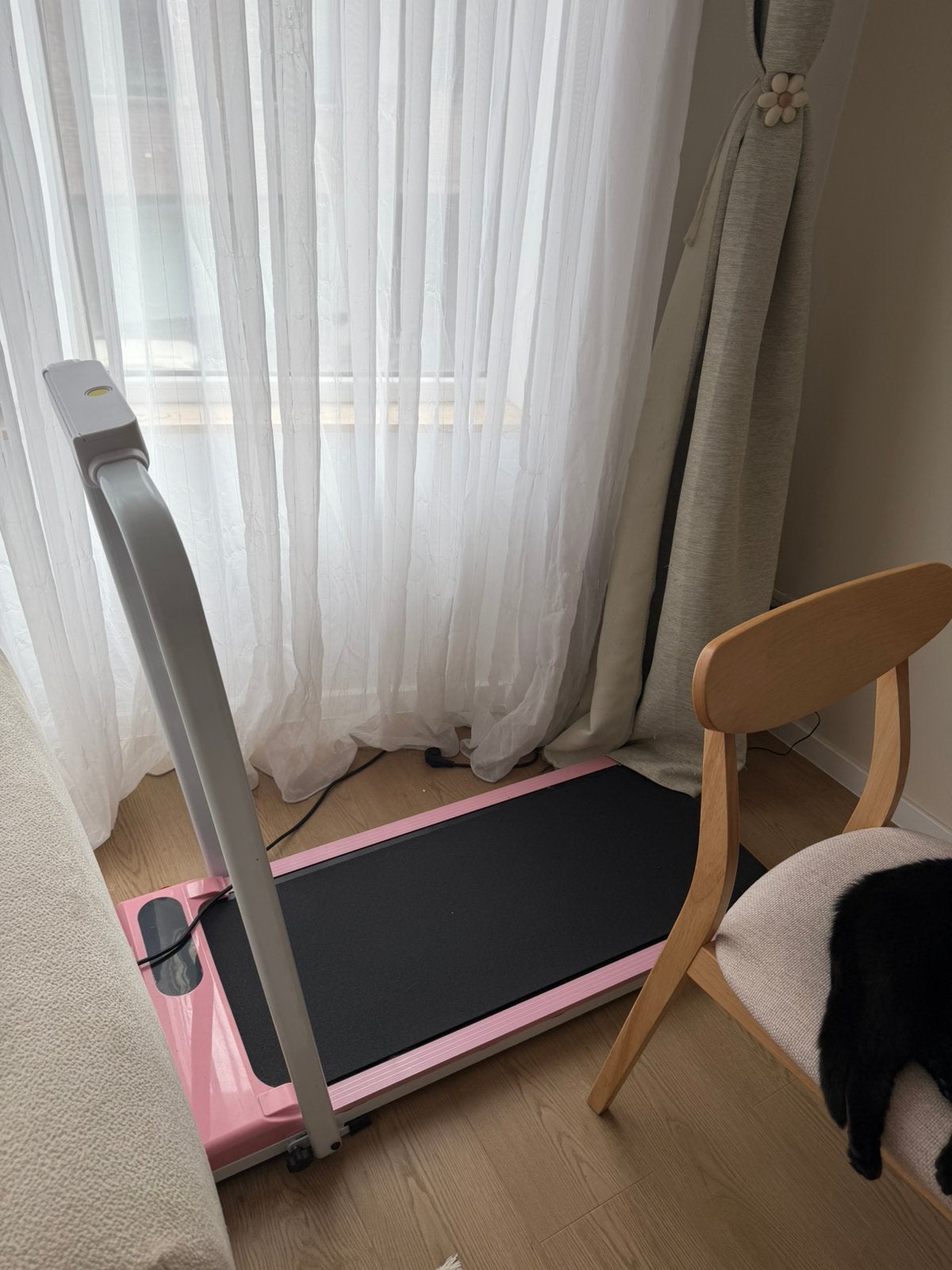 Tapis de course pliable avec meme une petite pente, Enlèvement, Comme neuf, Tapis roulant