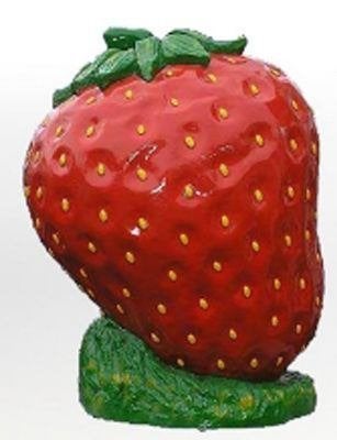 Aardbei 150 cm - jumbo aardbei decoratie, Ophalen, Nieuw