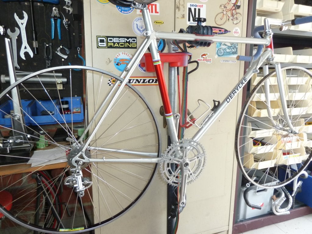 Vélo de course Derycke années 1980., Autres marques, Frein sur jante, Moins de 10 vitesses, 49 à 53 cm