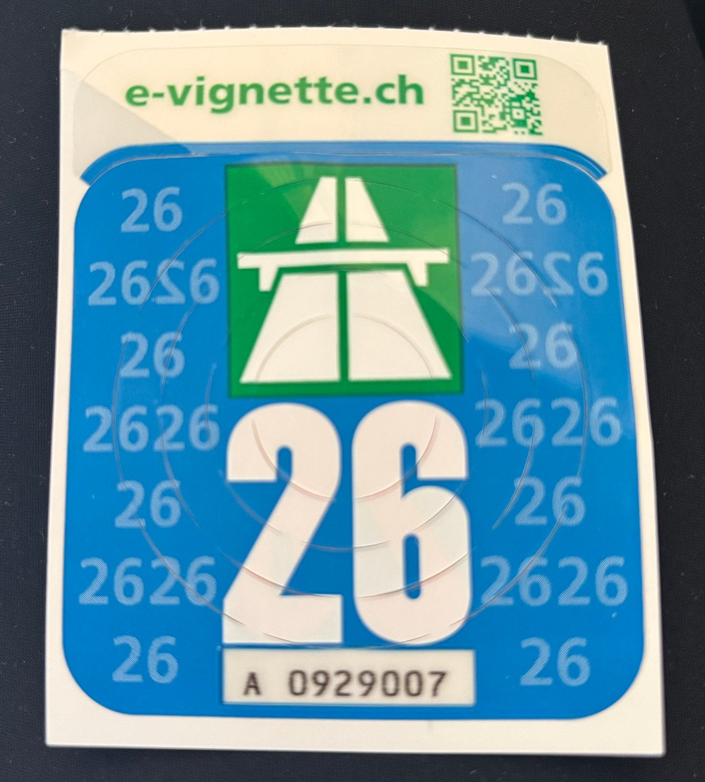 Vignet Zwitserland 2026, Tickets & Billets, Vignettes automobiles
