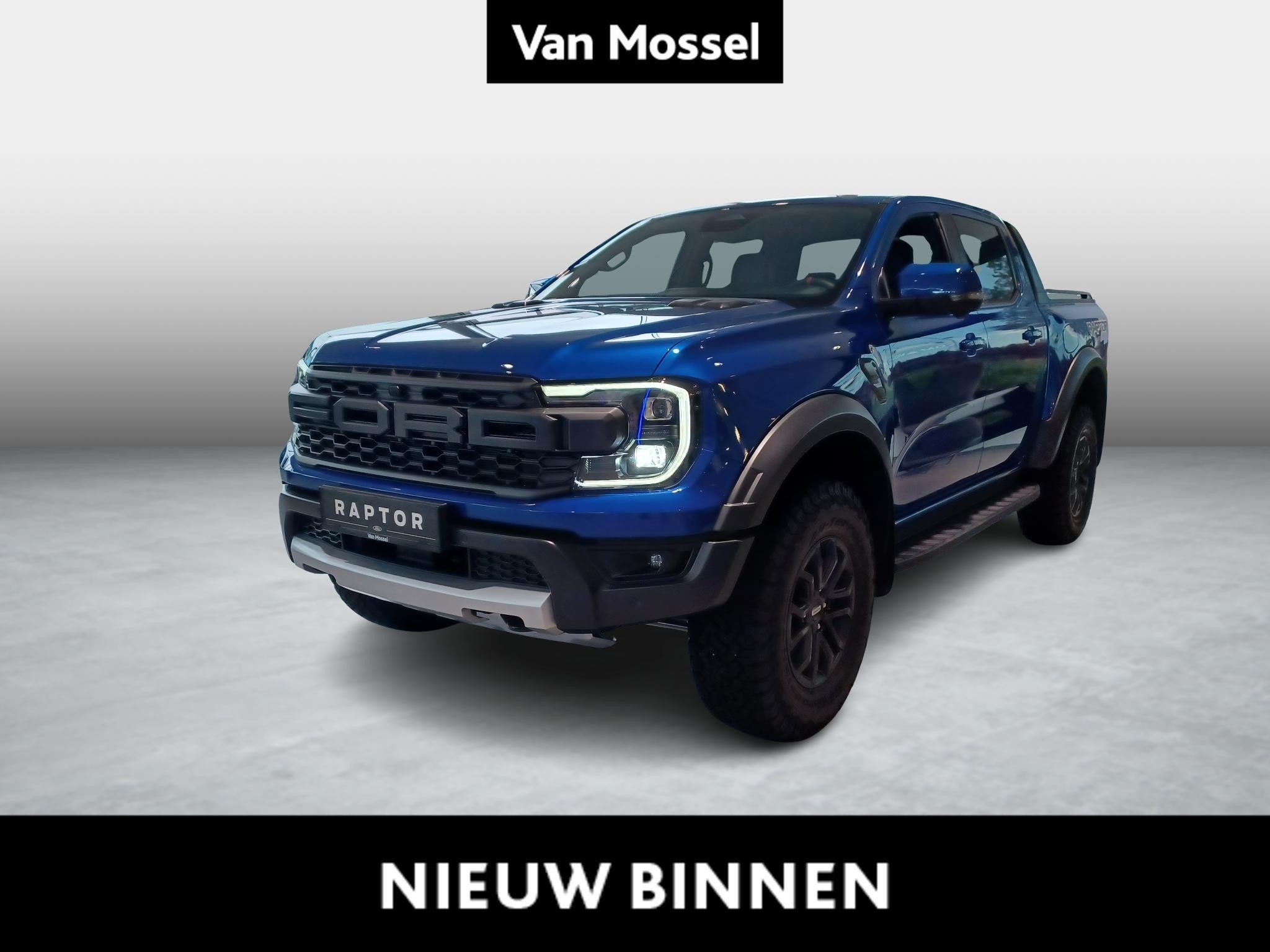 Ford Ranger 3.0 EcoBoost V6 214kW Aut. Raptor - Raptor Pack, Auto's, Automaat, 4 deurs, Stof, Blauw