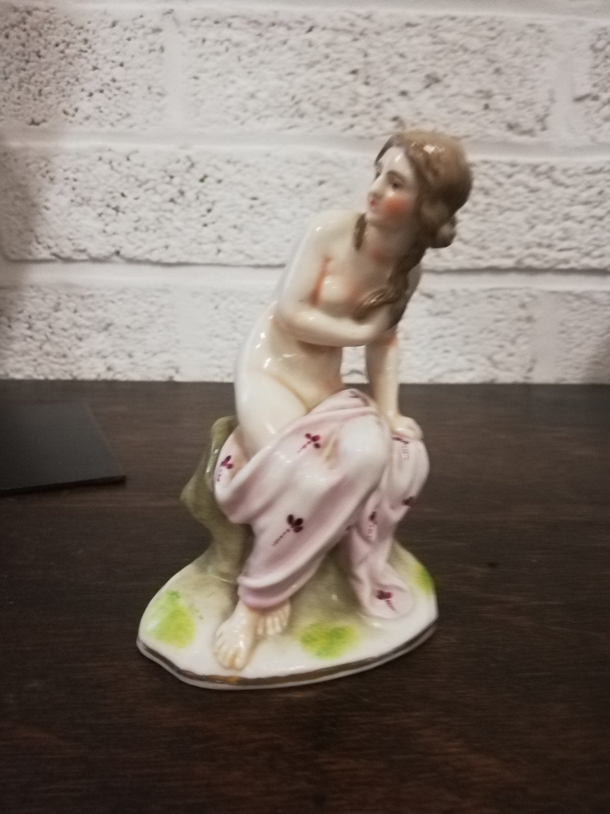 porselein antiek figuurtje, Ophalen of Verzenden