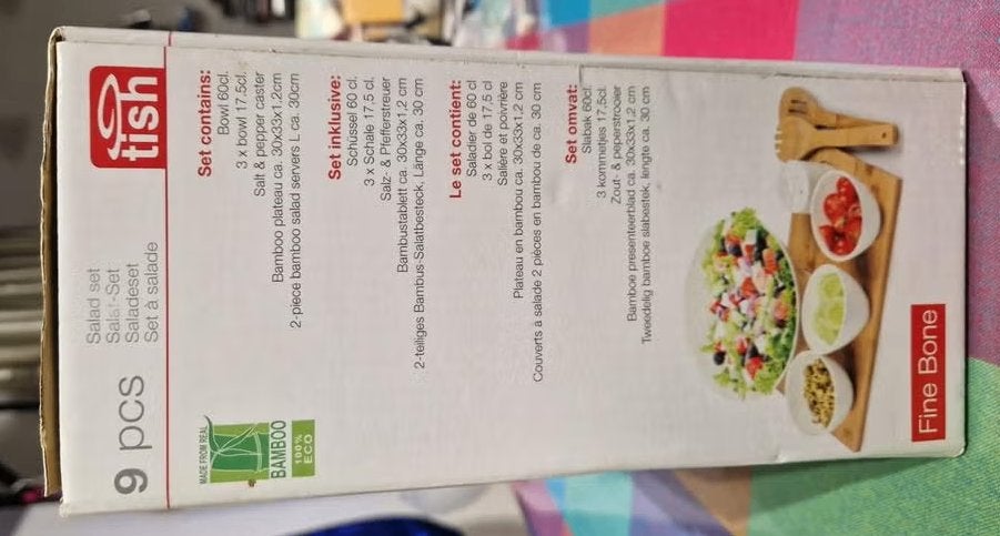 saladeset, Enlèvement, Comme neuf