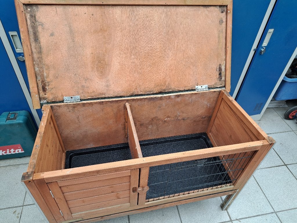 konijnenhok, Dieren en Toebehoren, Ophalen, Gebruikt, 60 tot 90 cm, Konijn