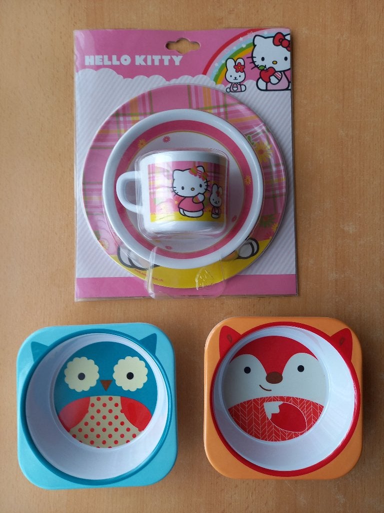 Nouveau bol de nourriture/ensemble de salle à manger bébé, Neuf, Enlèvement ou Envoi, Sans BPA, Autres marques
