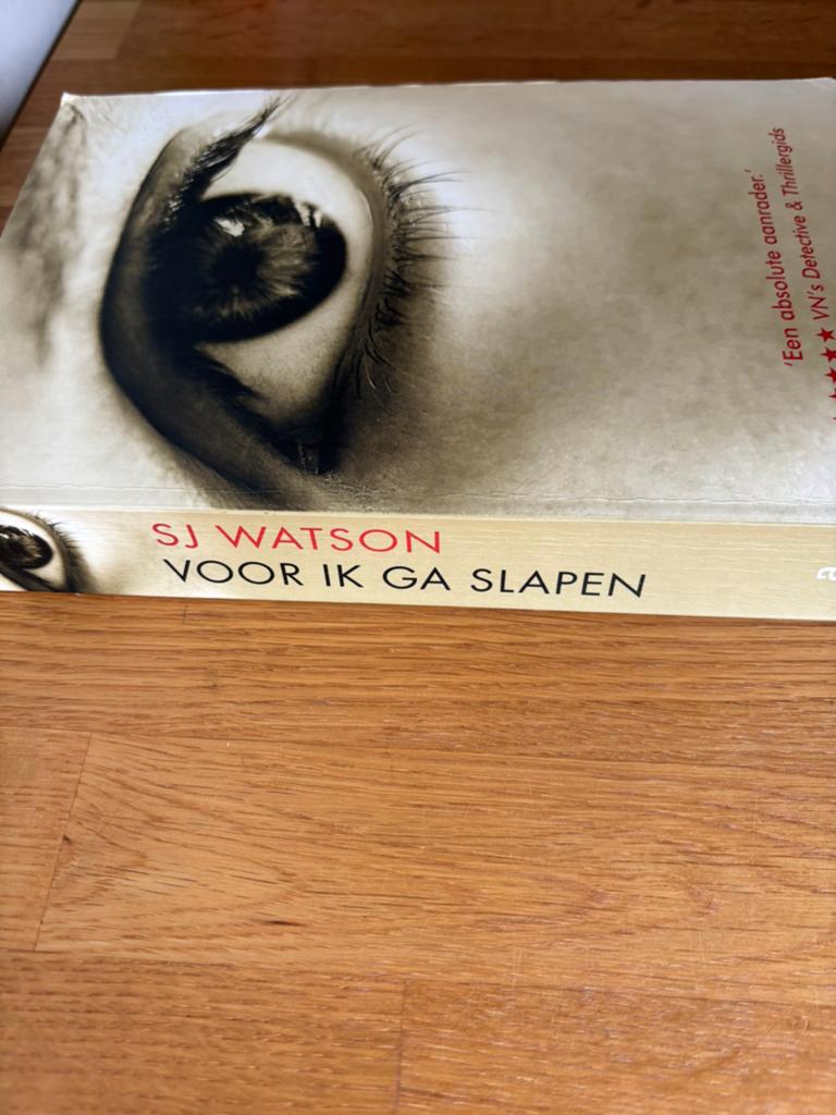 Voor ik ga slapen - -SJ watson, Enlèvement ou Envoi, Utilisé