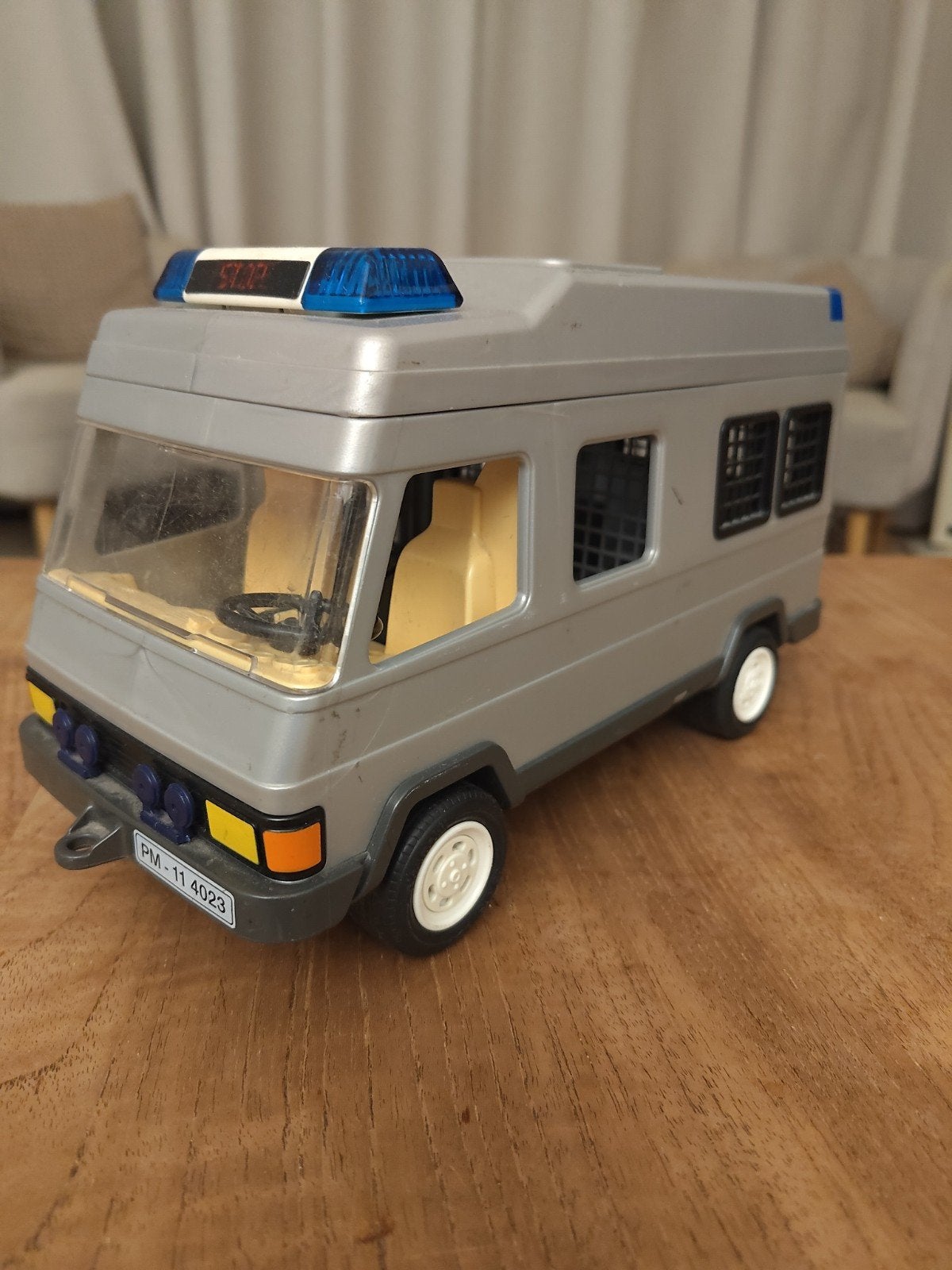 Playmobil fourgon police 25 cm, Enlèvement