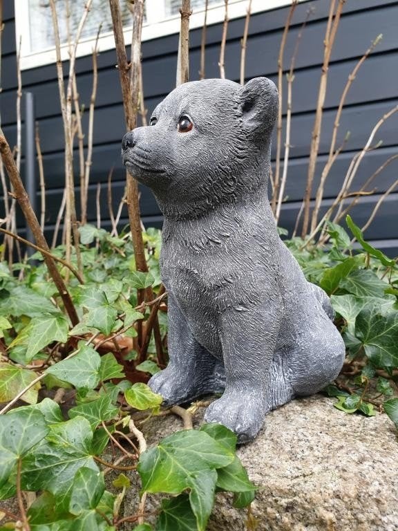 tuinbeeld van een hond , beton , aanbieding, Tuin en Terras, Tuinbeelden, Ophalen of Verzenden, Nieuw, Beton