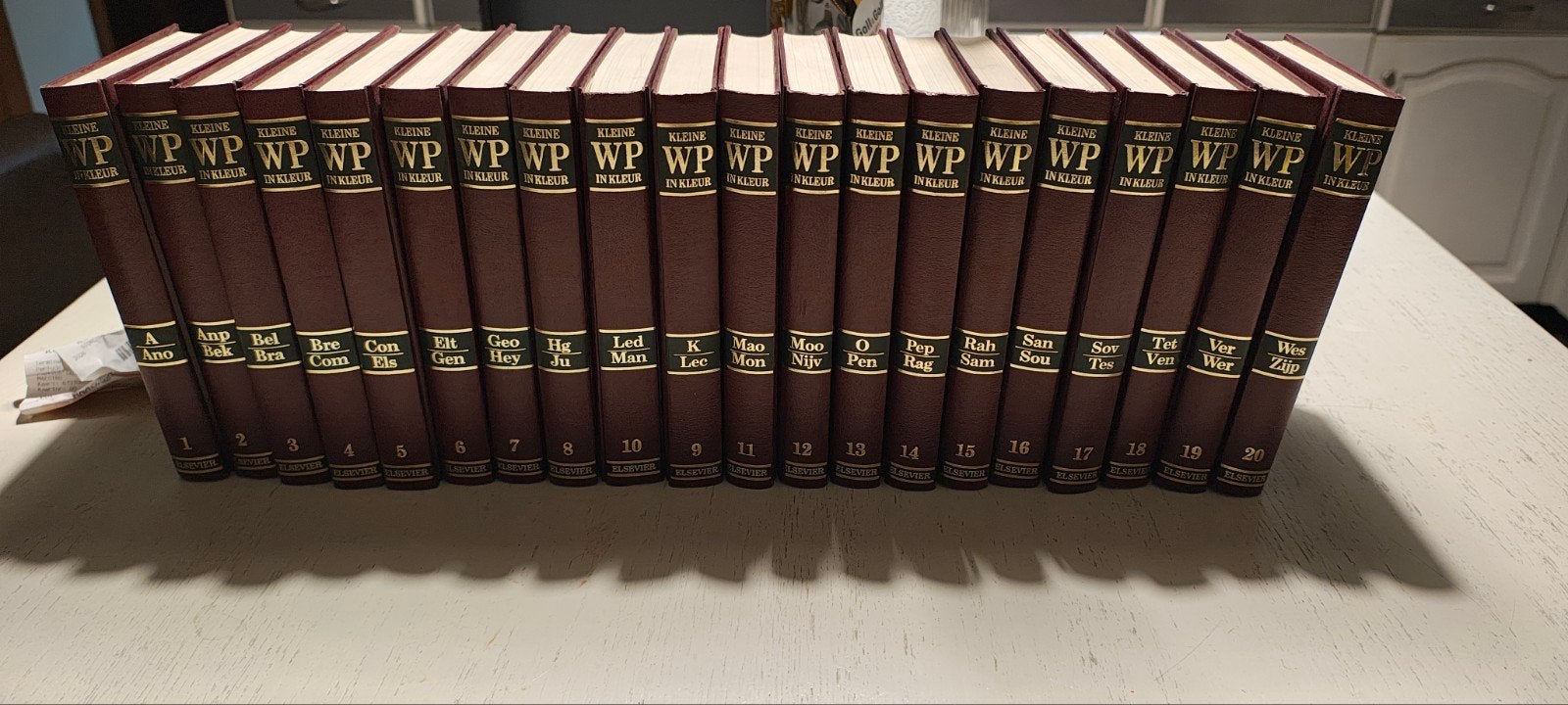 20 delige Winkler Prins Encyclopedie, Enlèvement, Général, Série complète