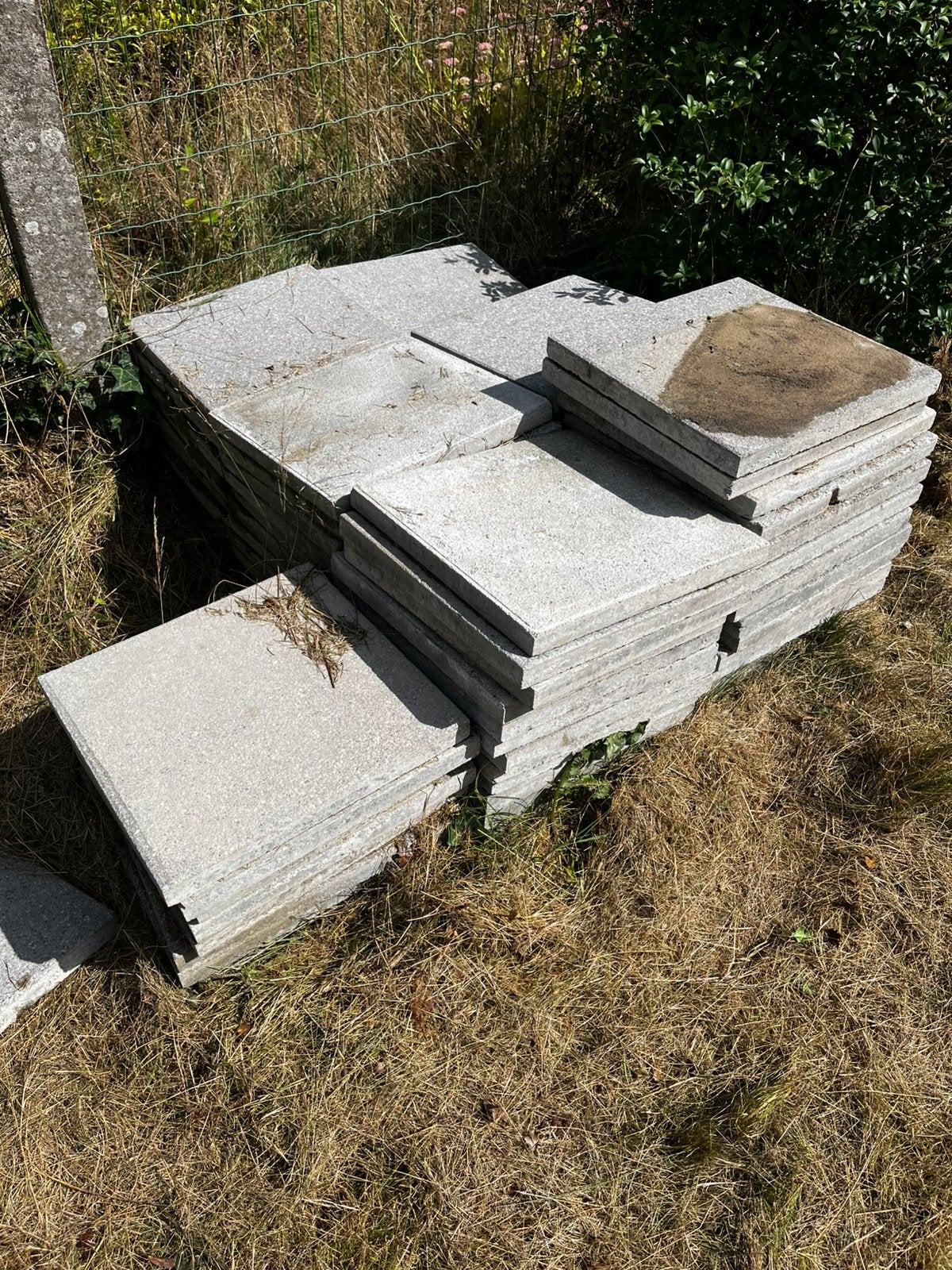 Betondals 40 x 40, Ophalen, Zo goed als nieuw, Vloertegels