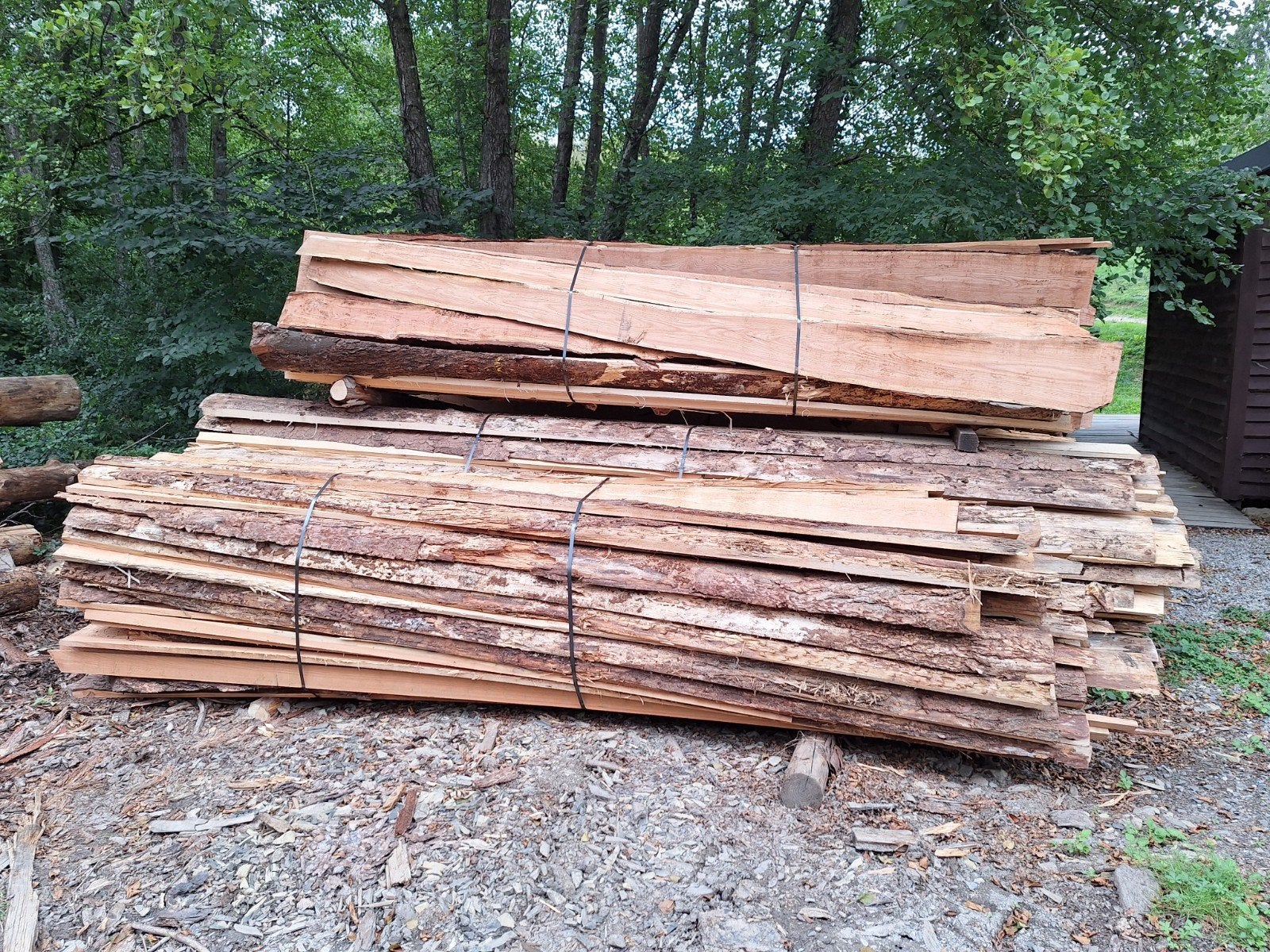 Bois pour chaudières, Enlèvement