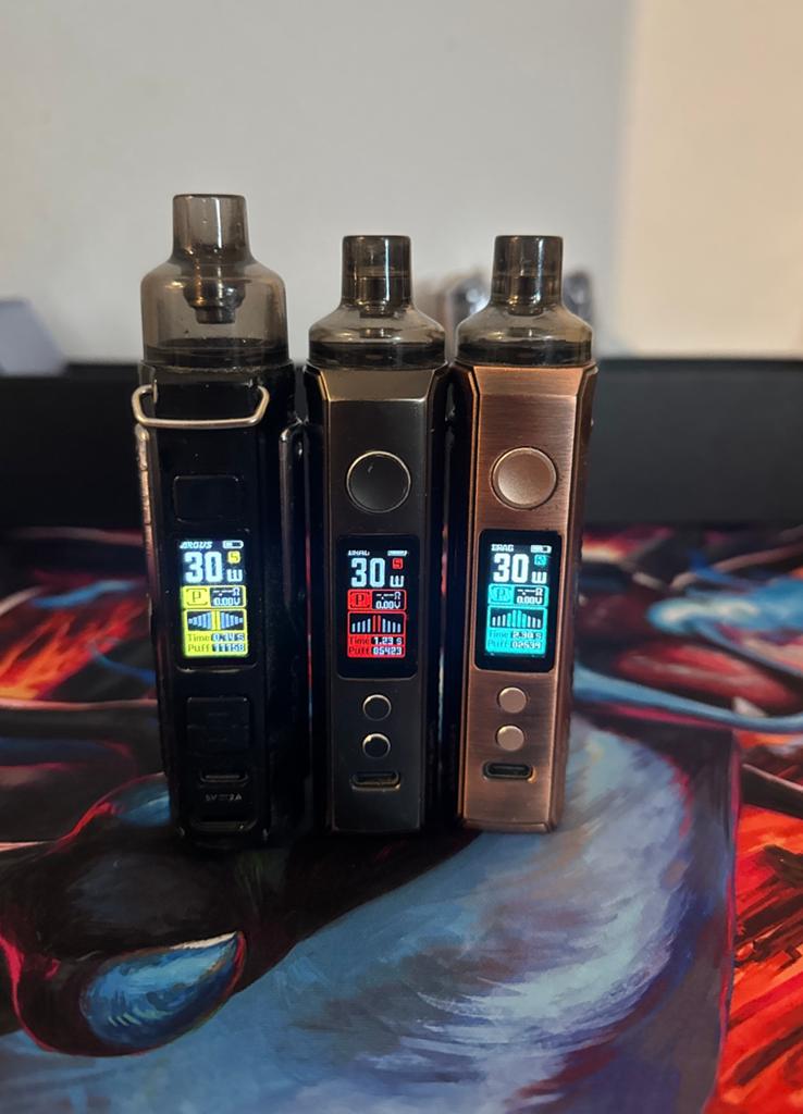 Elektronische vapes, Ophalen