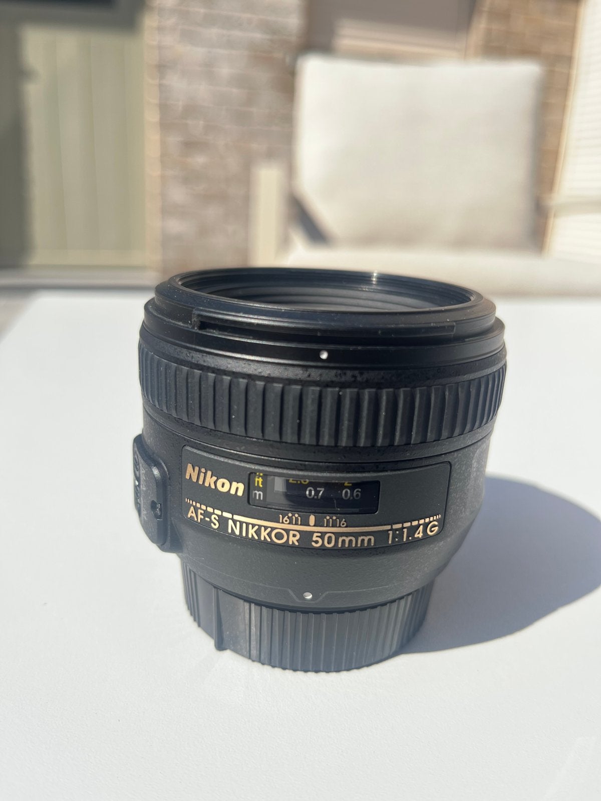 Nikon AF-S NIKKOR 50mm f/1.4, Enlèvement, Comme neuf, Nikon