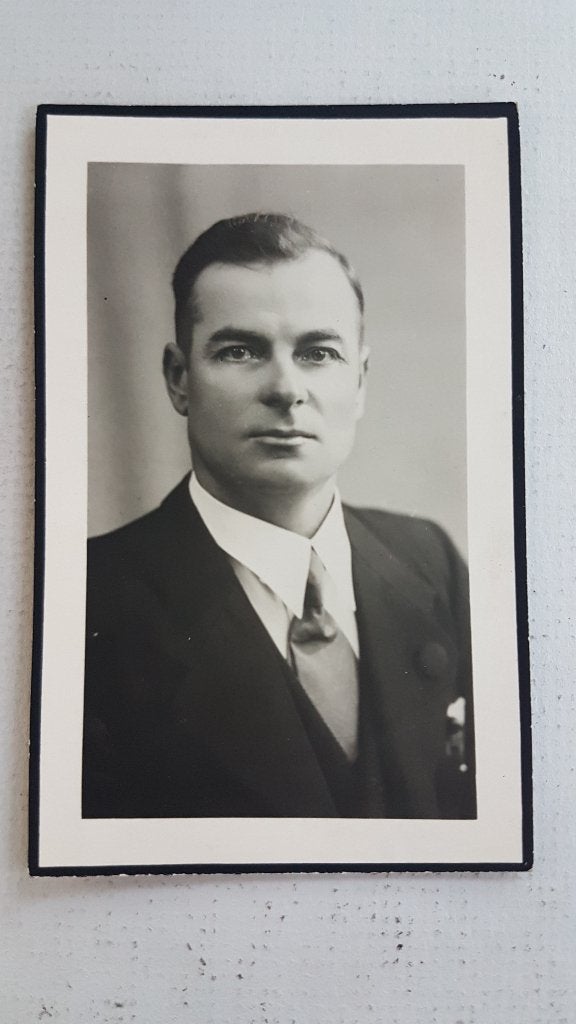 DP Henri Welvis (x Florina Teirlinck ) Baasrode Gent, Enlèvement ou Envoi, Carte de condoléances