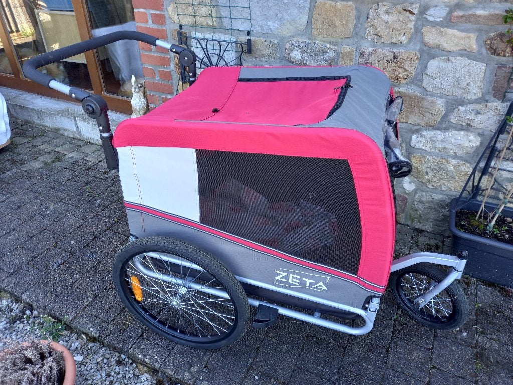 Remorque à vélo, landau, chariot d transport chiens e enfant, Enlèvement, Neuf