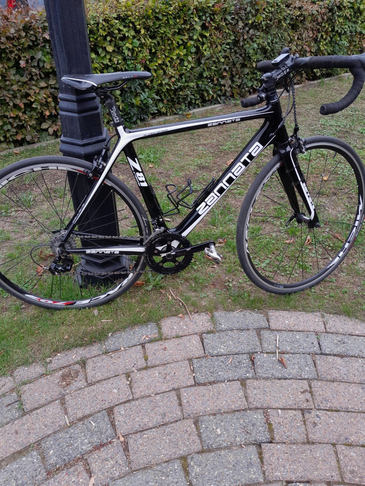 race fiets zannatta carbon, Autres marques, Frein sur jante, Enlèvement, 28 pouces