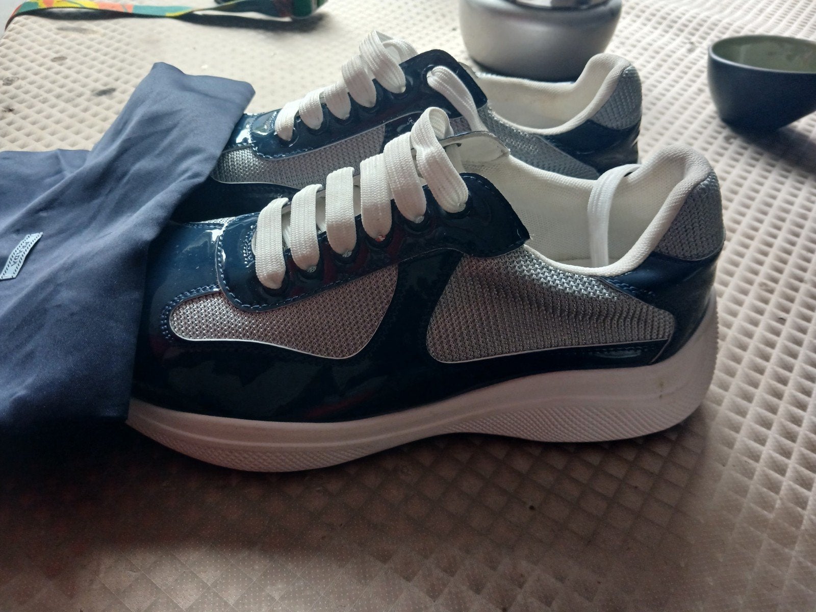 Schoenen Prada, Kleding | Dames, Schoenen, Prada, Blauw, Nieuw, Ophalen of Verzenden