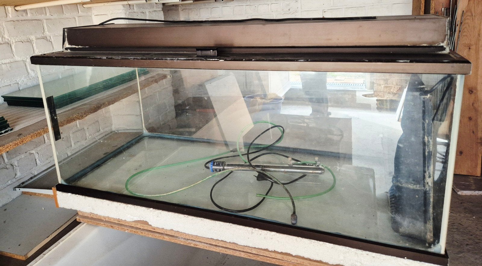 gebruikt aquarium, Dieren en Toebehoren, Ophalen, Gebruikt