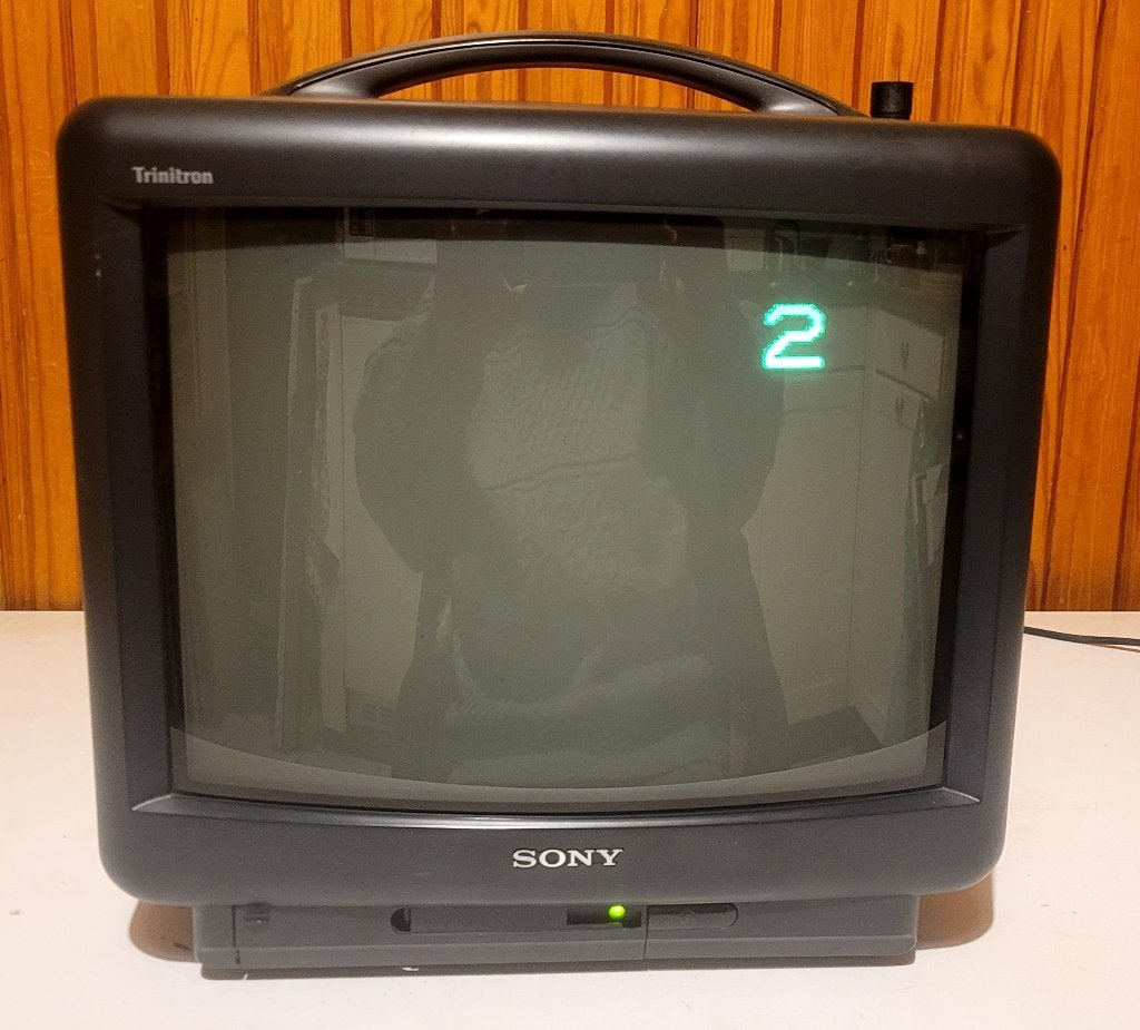 TV de jeu Sony KV-M1430D Trinitron, Enlèvement ou Envoi, Utilisé, Moins de 40 cm, Sony