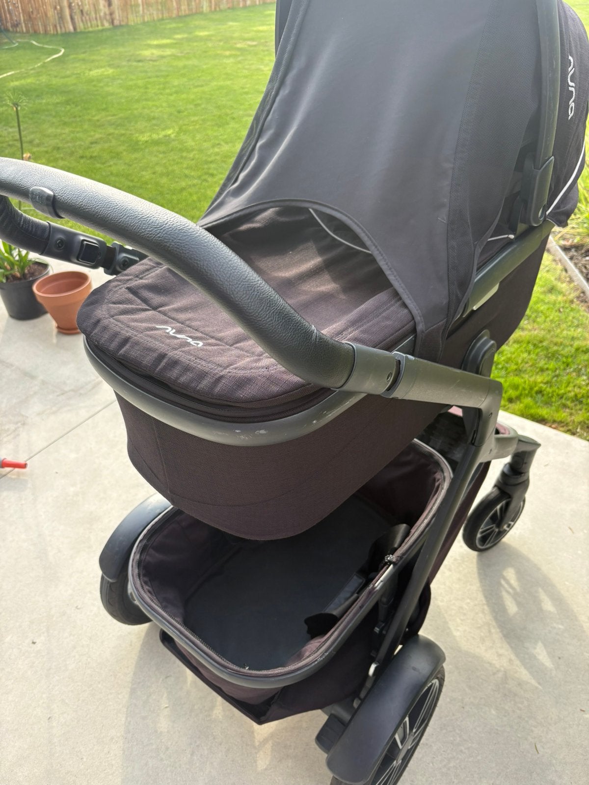 NUNA kinderwagen + Maxi cosi + toebehoren, Kinderen en Baby's, Gebruikt, Luchtbanden, Combiwagen, Ophalen