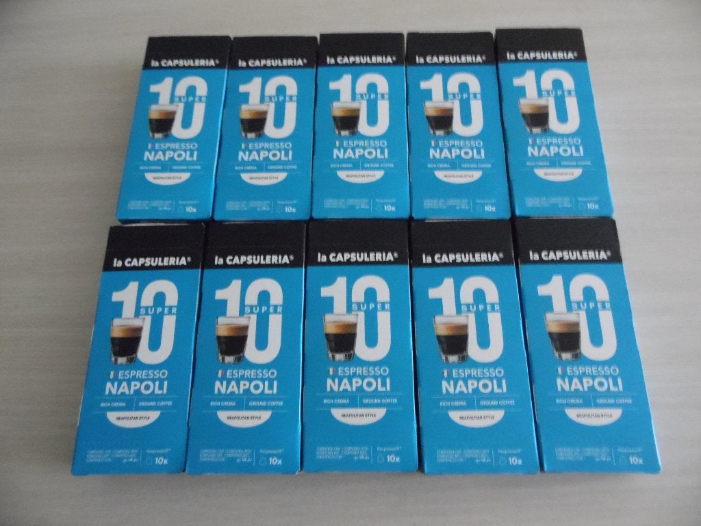 ESPRESSO NAPOLI 100 CAPSULES LA CAPSULERIE, Ophalen of Verzenden