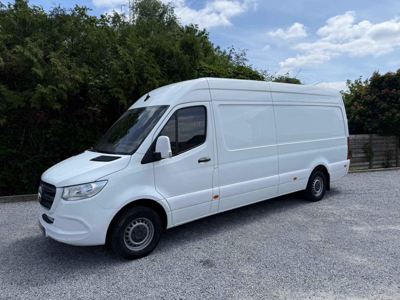 Mercedes-Benz Sprinter 316 2.1 CDI L3H2 * AUTOMATIQUE, Autos, Mercedes-Benz, Achat, Entreprise, 3 places, Noir