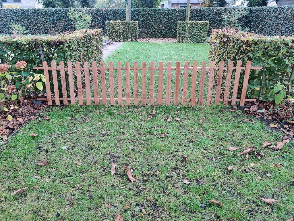 Decoratief tuinhek, Jardin & Terrasse, Enlèvement, Utilisé, Bois, Porte du jardin