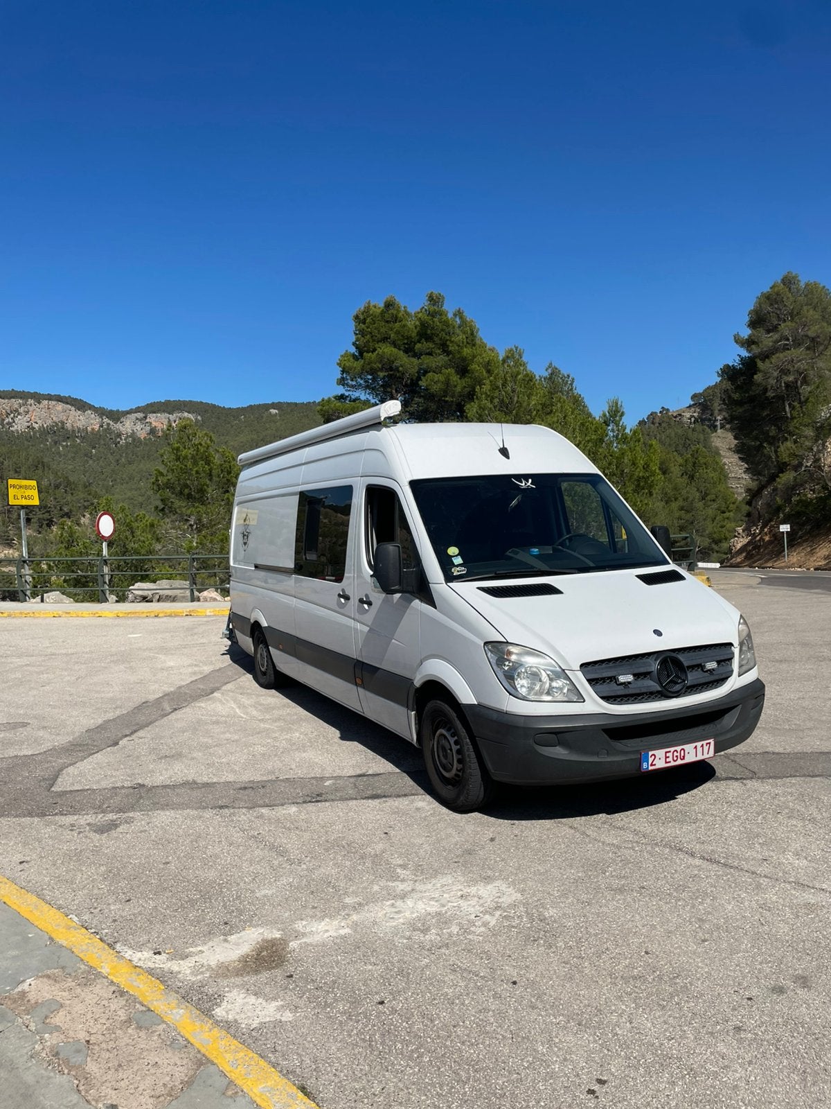 Mercedes Sprinter L3H2 Off Grid campervan uit 2013, Caravanes & Camping, Camping-cars, Particulier, jusqu'à 2, Modèle Bus ou Fourgon aménagé