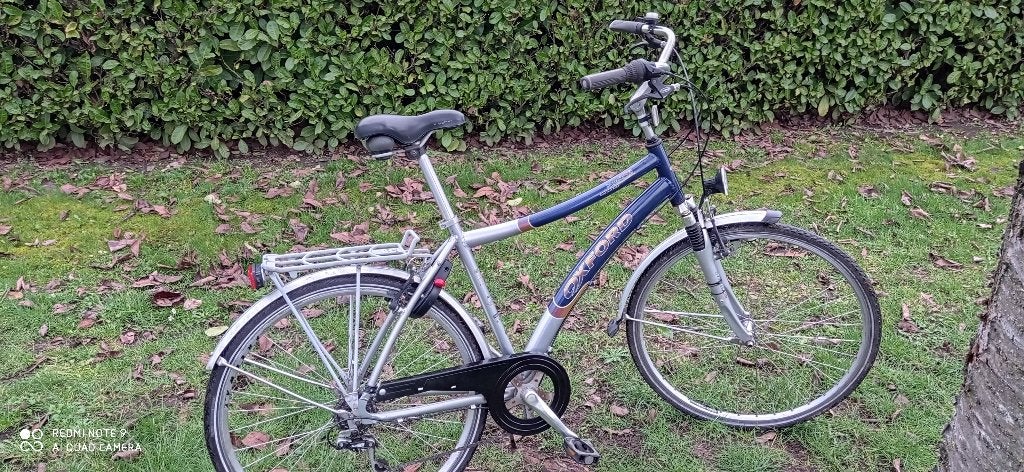 Herenfiets merk Oxford 6 versnellingen, Autres marques, Vitesses, Frein sur jante, 49 à 53 cm