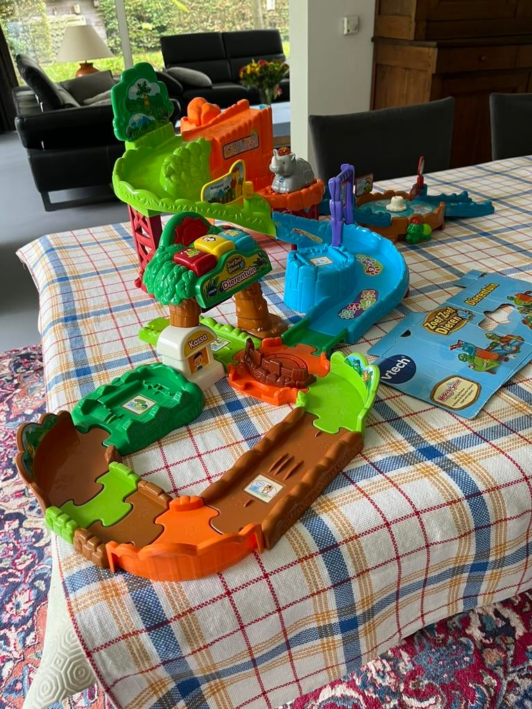 Vtech zoef zoef dierentuin, Ophalen, Zo goed als nieuw