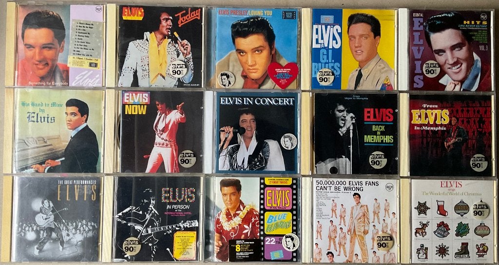 Elvis Presley in the 90's Original Serie, Cd's en Dvd's, Inclusief doosje, Verzenden, Wereldmuziek, Zo goed als nieuw