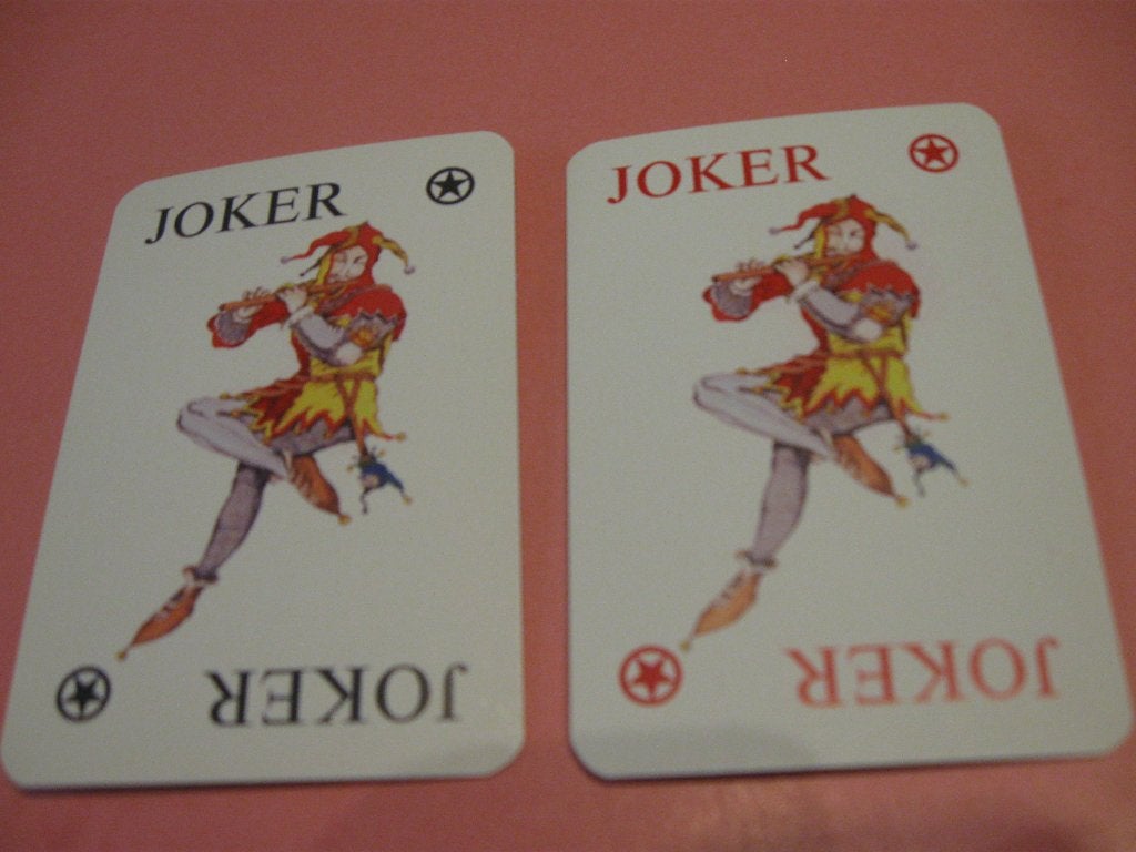 2 mooie jokers - speelkaarten Coca - cola (11), Ophalen of Verzenden, Zo goed als nieuw, Joker(s)