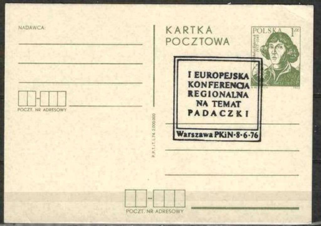 Pologne 1973 - Yvert 2074 - Nicolas Copernic (ST), Envoi, Pologne, Affranchi