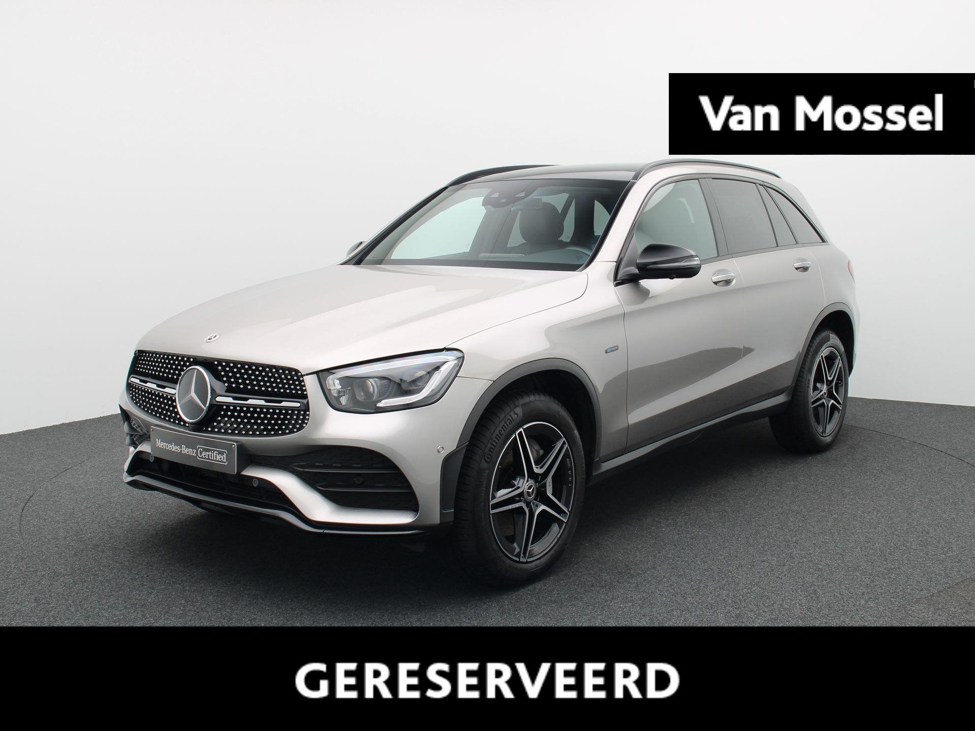 Mercedes-Benz GLC 300 de AMG LINE + PANO DAK + BURMESTER + C, Auto's, Mercedes-Benz, Automaat, Dealer onderhouden, 14 kWh, 4 cilinders