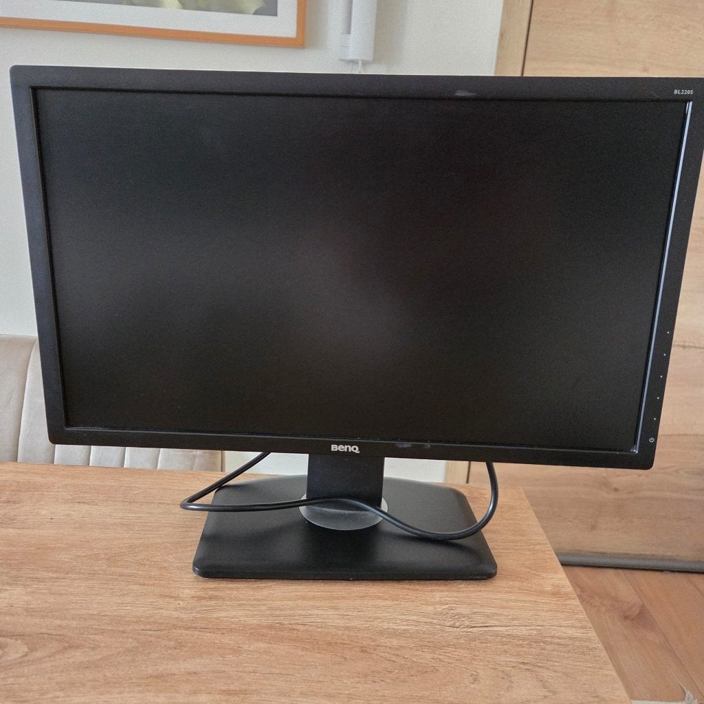 Benq PC scherm 22 inch, Computers en Software, Monitoren, Gebruikt, In hoogte verstelbaar, DisplayPort, Full HD
