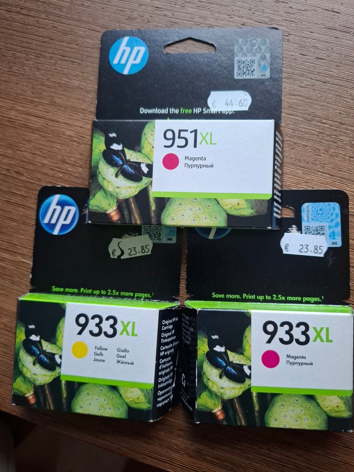 HP cartridges, Computers en Software, Printerbenodigdheden, Ophalen, Nieuw, Cartridge, HP ORIGINAL