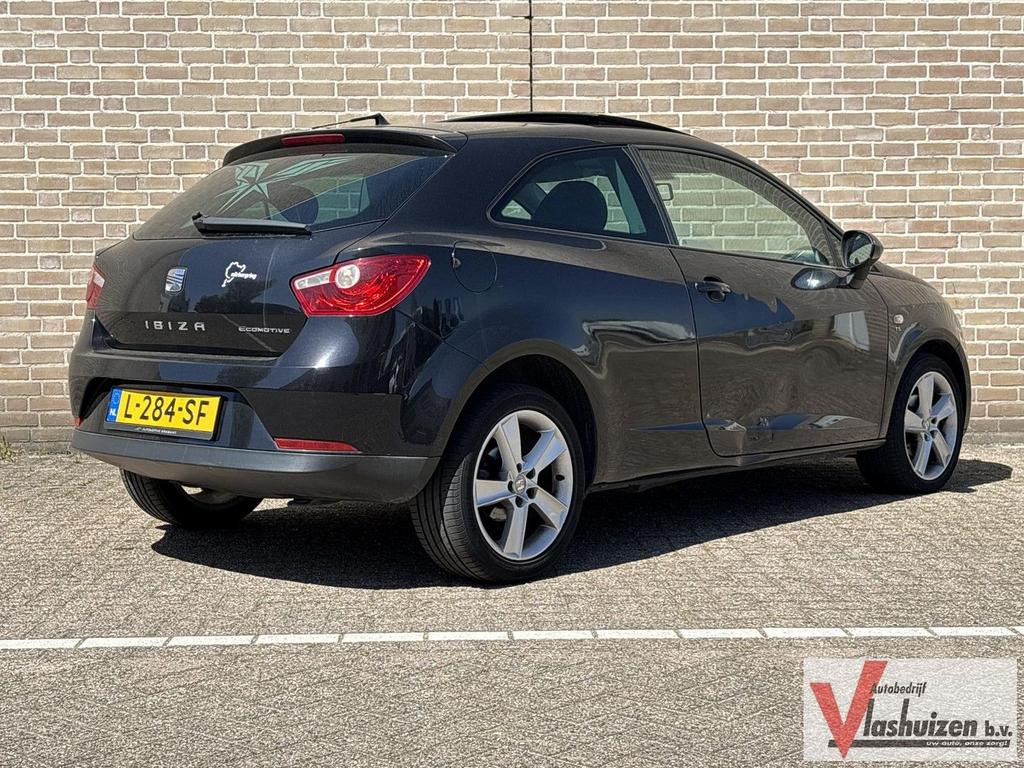 Seat Ibiza SC 1.2 TSI Sport | Climate | Cruise, Auto's, Seat, Zwart, Bedrijf, Handgeschakeld, 119 g/km