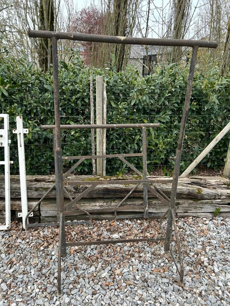 2 tréteaux maçon solides pliables réglables haut 100 à 180cm, Bricolage & Construction, Échafaudages, Enlèvement