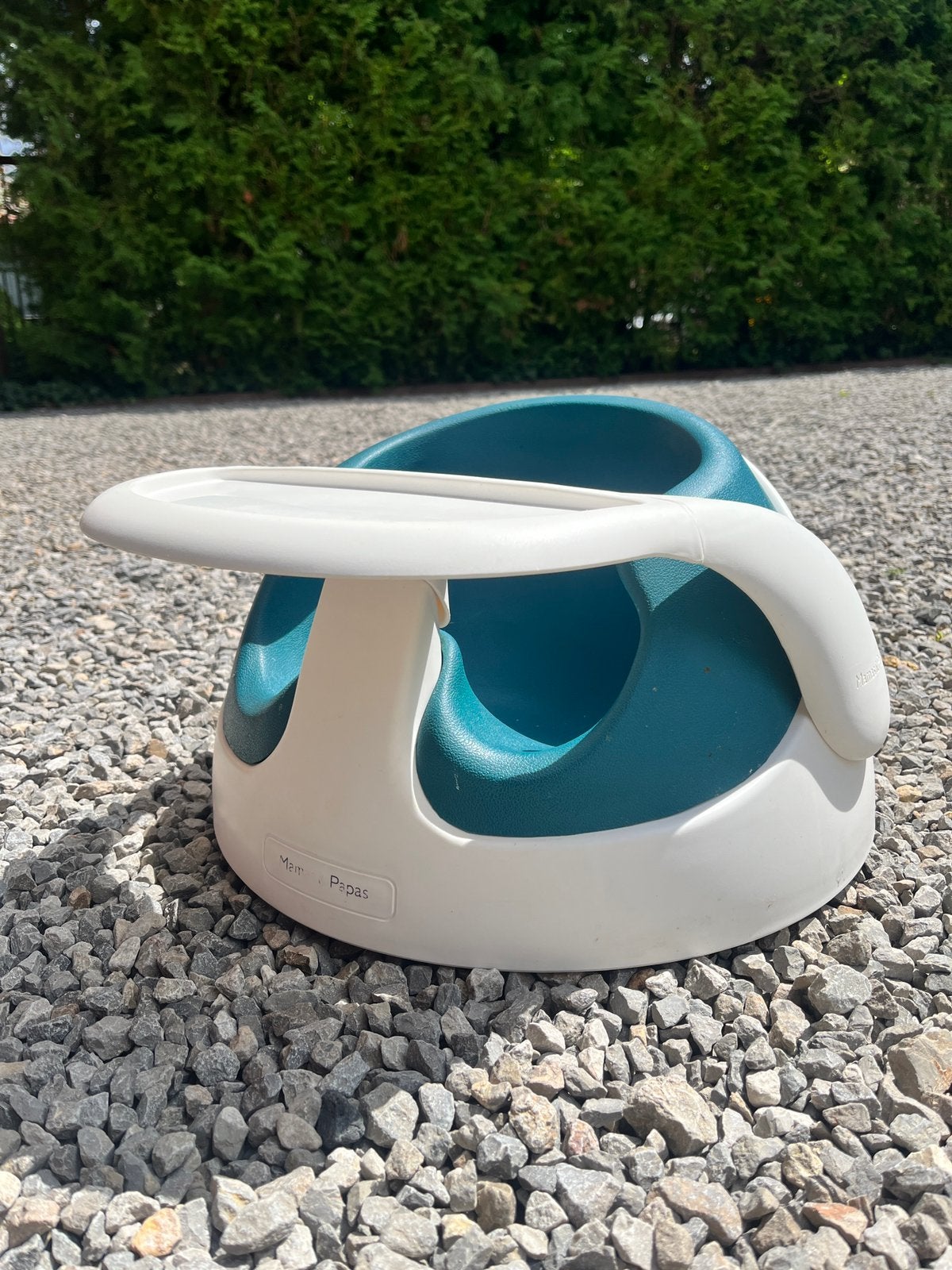 Mamas & Papas baby Snug tafel vloer zitje, Kinderen en Baby's, Ophalen, Zo goed als nieuw, Afneembaar eetblad