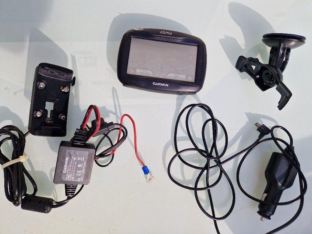 Garmin Zumo 390, Motoren, Ophalen, Gebruikt