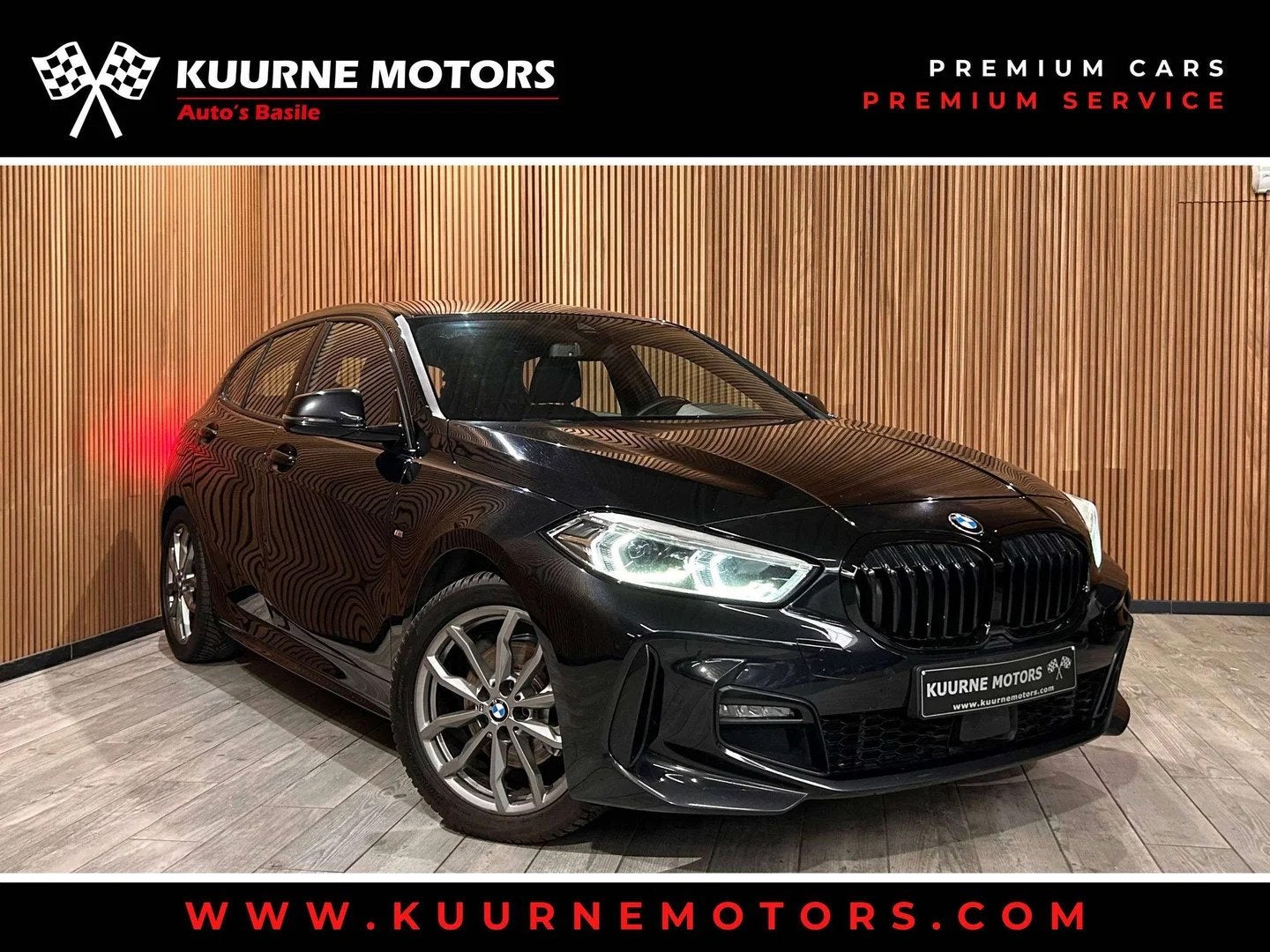 BMW 1 Serie 116 d M Pack Alu18"/Led/Leder/Gps/Pdc/Carplay *1, 1 Reeks, Gebruikt, Parkeersensor, 116 pk