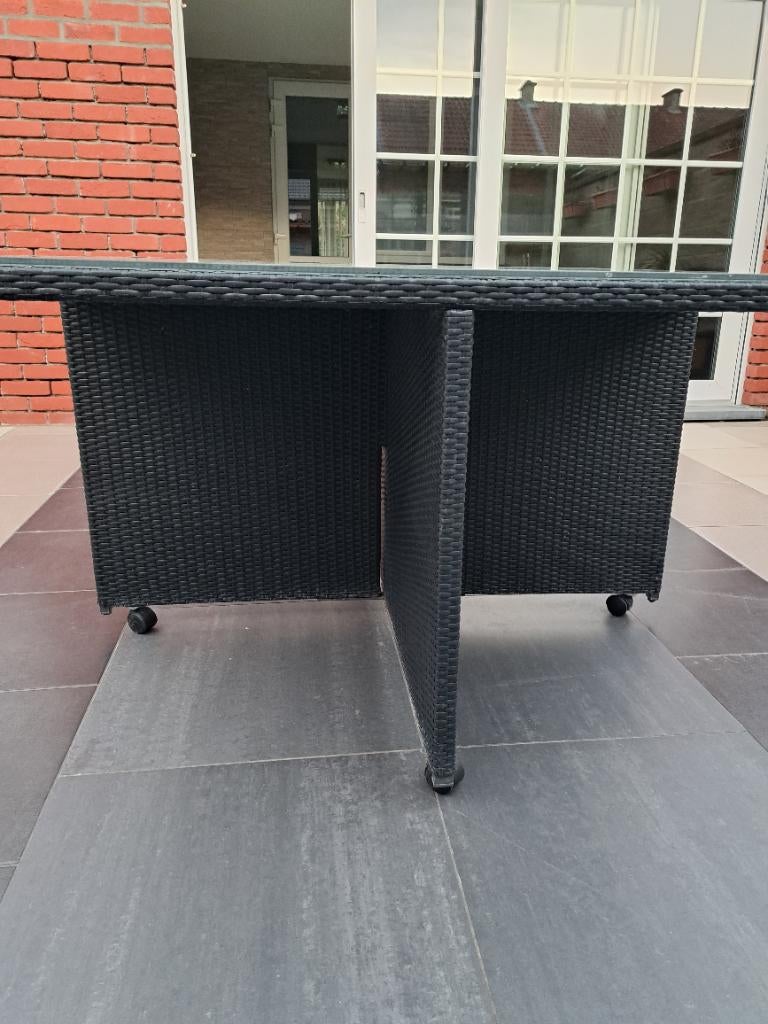 Tuintafel, Ophalen, Zo goed als nieuw, Vierkant, Kunststof