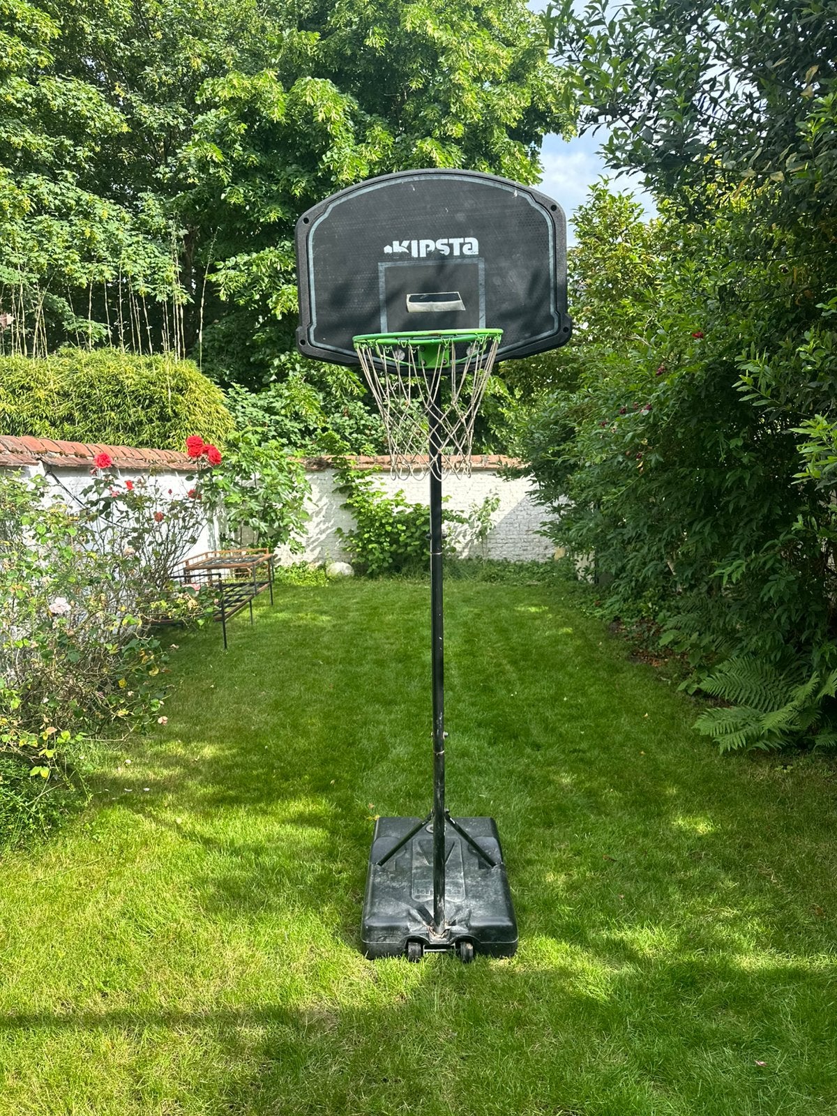 Basketbalgoal Kipsta, Sport en Fitness, Ophalen, Gebruikt, Ring, Bord of Paal