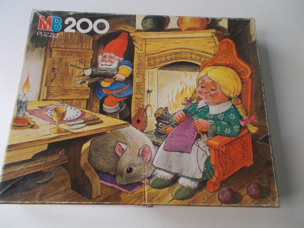 vintage David de kabouter-puzzel 1982, Ophalen of Verzenden